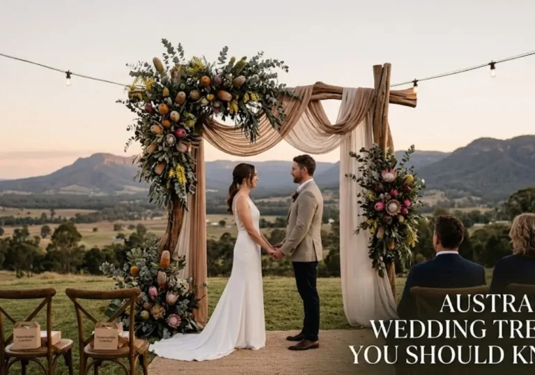 Australian wedding trends